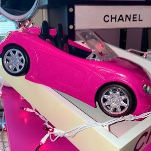 Barbie Pink Mercedes Convertible! 2013 Sized For Barbie Dolls